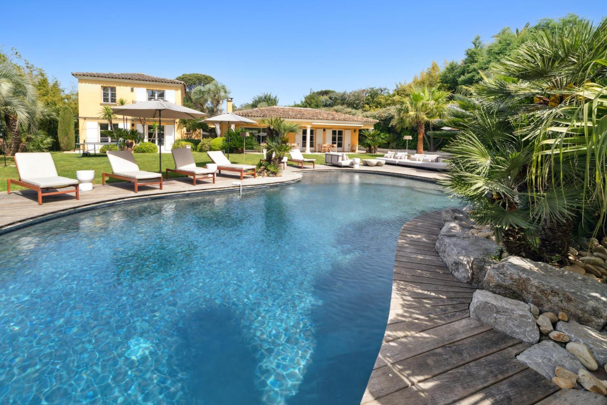 Grande Villa St-Tropez Area Avec Piscine Chauffee Gassin Exteriér fotografie