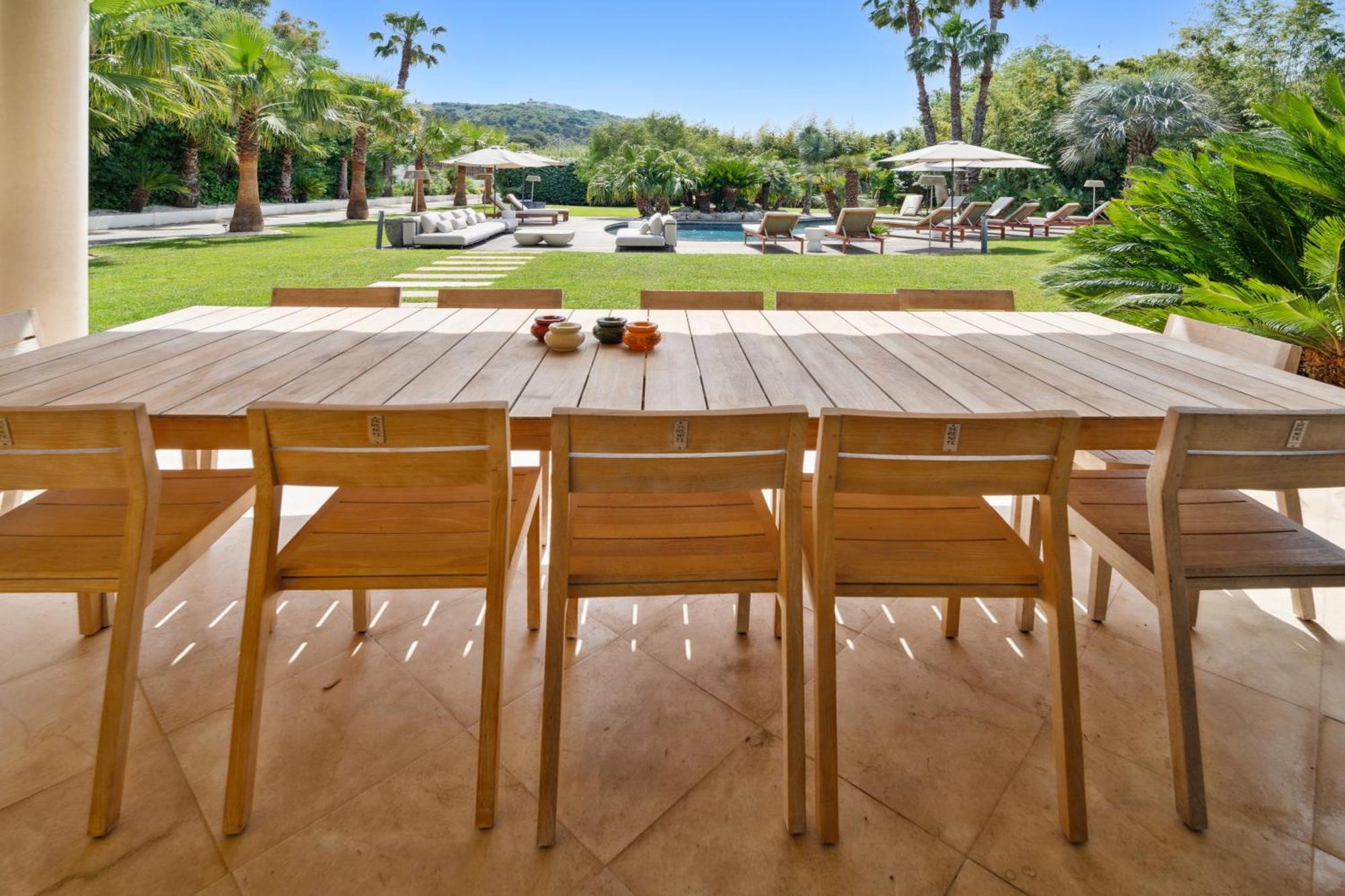 Grande Villa St-Tropez Area Avec Piscine Chauffee Gassin Exteriér fotografie