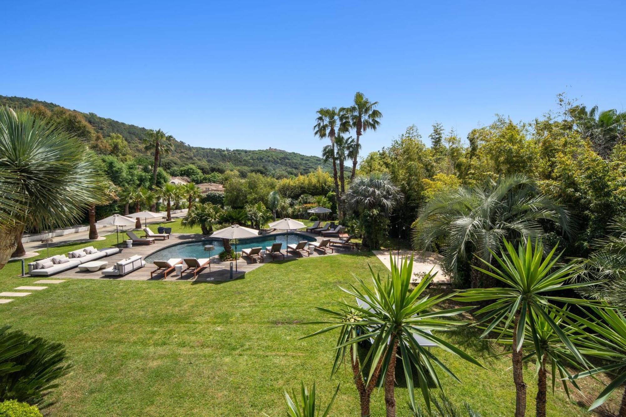 Grande Villa St-Tropez Area Avec Piscine Chauffee Gassin Exteriér fotografie
